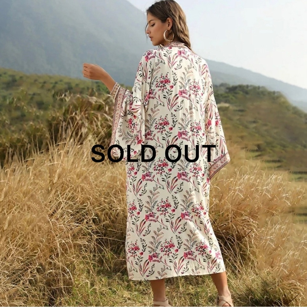 Floral Kimono